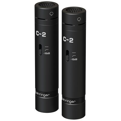 Behringer C-2 Dark Edition Stereoset Schwarz Behringer C-2 Dark Edition Stereoset Schwarz