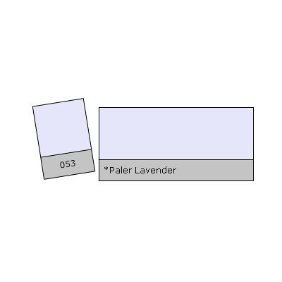 Lee Filter Roll 053 Pale Lavender Pale Lavender Lee Filter Roll 053 Pale Lavender Pale Lavender
