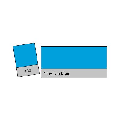 Lee Filter Roll 132 Medium Blue Medium Blue Lee Filter Roll 132 Medium Blue Medium Blue