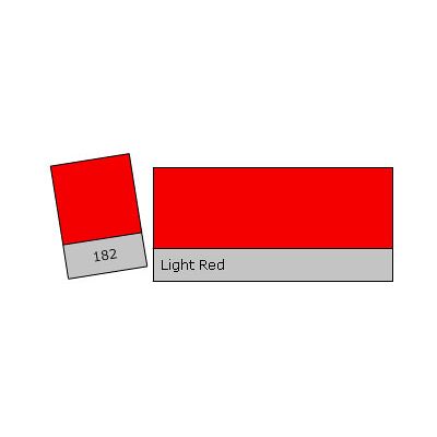 Lee Filter Roll 182 Light Red light red Lee Filter Roll 182 Light Red light red