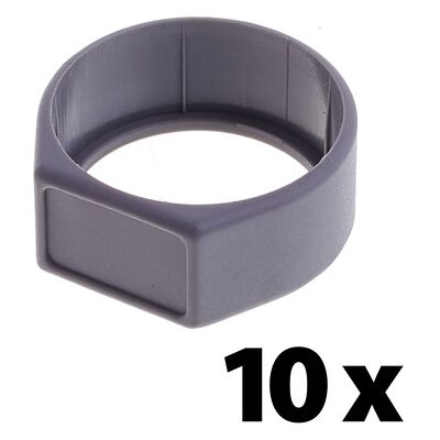 Neutrik XCR Ring Grey 10x Grau Neutrik XCR Ring Grey 10x Grau