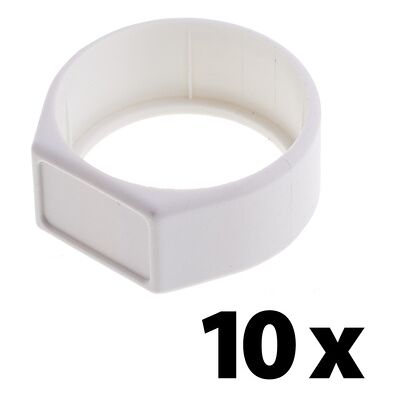 Neutrik XCR Ring White 10x Weiß Neutrik XCR Ring White 10x Weiß