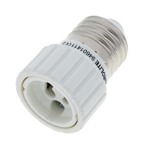 EuroLite Socket Adapter E-27 auf GU-10 Weiß