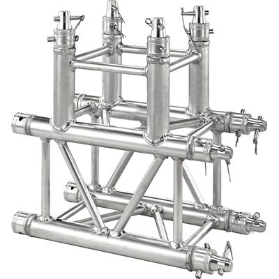 Global Truss F34 T35 T-Stück - 3-Wege, 4-Punkt, Aluminium Global Truss F34 T35 T-Stück - 3-Wege, 4-Punkt, Aluminium