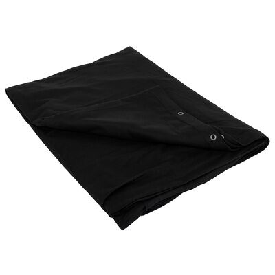 Stairville Curtain 300g/m² 6.0x4.0m Bk Schwarz Stairville Curtain 300g/m² 6.0x4.0m Bk Schwarz