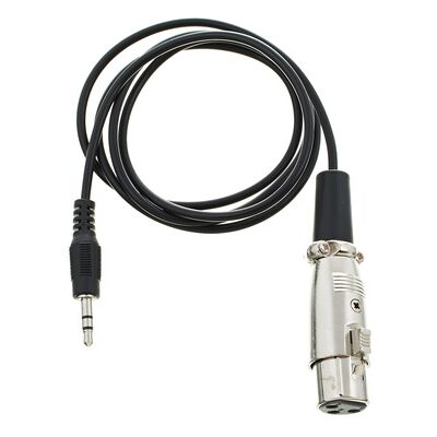 EuroLite DMX-Adapter Out Jack 3,5/XLR Schwarz EuroLite DMX-Adapter Out Jack 3,5/XLR Schwarz
