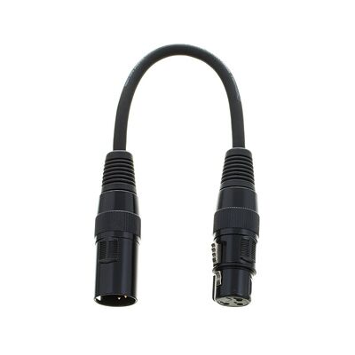 ADJ DMX Adapter Cable DMXT/5M3F Schwarz ADJ DMX Adapter Cable DMXT/5M3F Schwarz