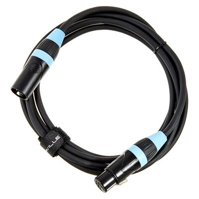 Stairville PDC5CC DMX Cable 2,0 m 5 pin Schwarz Stairville PDC5CC DMX Cable 2,0 m 5 pin Schwarz