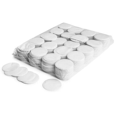 Magic FX Confetti round Ø 55mm White Weiß Magic FX Confetti round Ø 55mm White Weiß