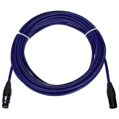 Varytec Cable DMX 3pol 10m Blau Varytec Cable DMX 3pol 10m Blau