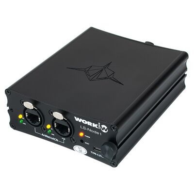LightShark LS-Node 1 DMX-Interface - Kompakt, PoE, 1-4 Universen LightShark LS-Node 1 DMX-Interface - Kompakt, PoE, 1-4 Universen