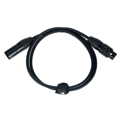 Stairville PDC3BK IP65 DMX Cable 1m 3pin Schwarz Stairville PDC3BK IP65 DMX Cable 1m 3pin Schwarz