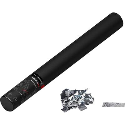 MagicFX Handgehalten Konfettikanone - Silber - 50cm - Reichweite 6m MagicFX Handgehalten Konfettikanone - Silber - 50cm - Reichweite 6m