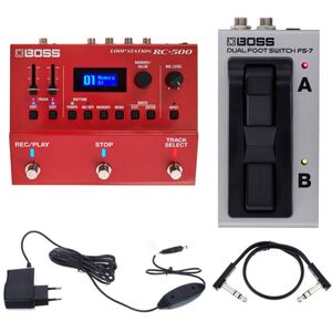 Boss RC-500 Loop Station Bundle Schwarz