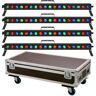 Stairville Show Bar Tri LED Tour Bundle 4 Phenol Braun