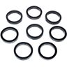 Stairville Snap Protector Ring Bk 8pcs Schwarz