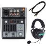 Behringer Xenyx 302USB Headset Bundle