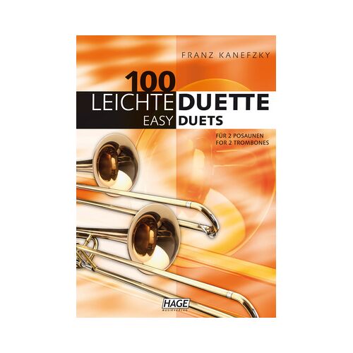 Hage Musikverlag 100 Leichte Duette Posaune