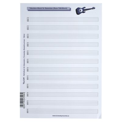 Tunesday Records Music Paper Tab Bass Tunesday Records Music Paper Tab Bass