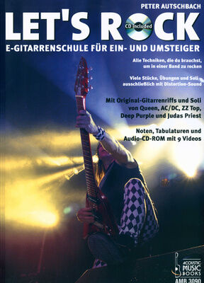 Acoustic Music Books Let's Rock E-Gitarrenschule