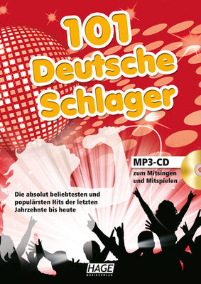 Hage Musikverlag 101 Deutsche Schlager MP3 CD