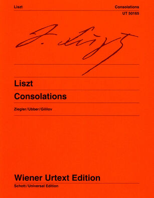 Wiener Urtext Edition Liszt Consolations