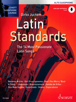 Schott Latin Standards Alto Sax