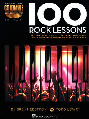 Hal Leonard Keyboard Lesson: 100 Rock