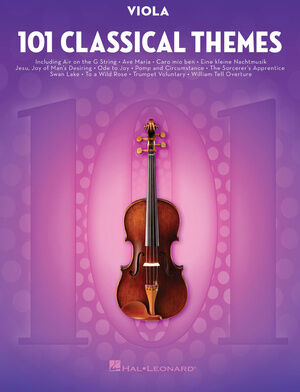 Hal Leonard 101 Classical Themes Viola