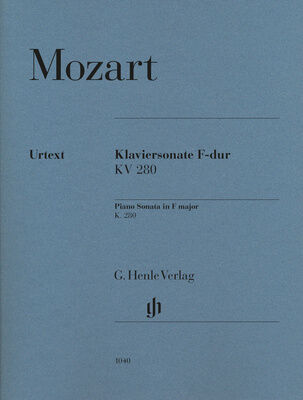 Henle Verlag Mozart Sonate F-Dur KV 280