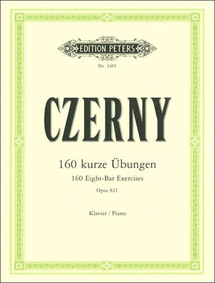 Edition Peters Czerny 160 kurze Übungen