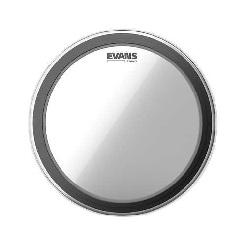 Evans "20" EMAD Clear Bass Drum"