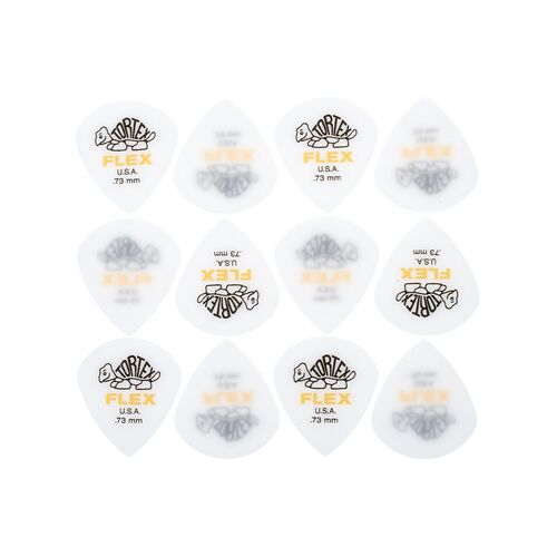 Dunlop Tortex Flex Jazz III 0.73 Weiß
