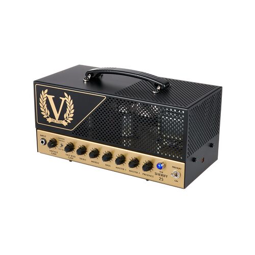 Victory Amplifiers Sheriff 25 Lunch Box Head Schwarz