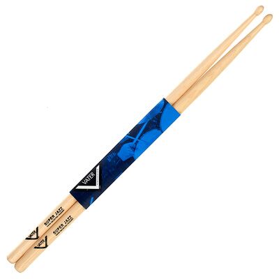 Vater Super Jazz Hickory Sticks Wood Vater Super Jazz Hickory Sticks Wood