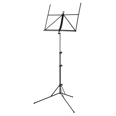K&M 101 Music Stand Black Schwarz K&M 101 Music Stand Black Schwarz