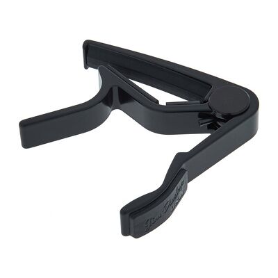 Dunlop Trigger Capo Acoustic CurvedBK schwarz verchromt Dunlop Trigger Capo Acoustic CurvedBK schwarz verchromt