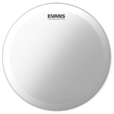 Evans "20" EQ4 Frosted Bass Drum" Evans "20" EQ4 Frosted Bass Drum"