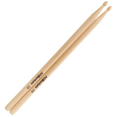 Millenium 5B Maple Drum Sticks -Wood- Millenium 5B Maple Drum Sticks -Wood-