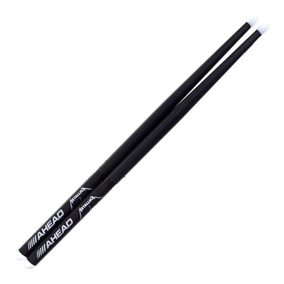 Ahead Lars Ulrich Signature Sticks Schwarz mit weißem Kopf Ahead Lars Ulrich Signature Sticks Schwarz mit weißem Kopf