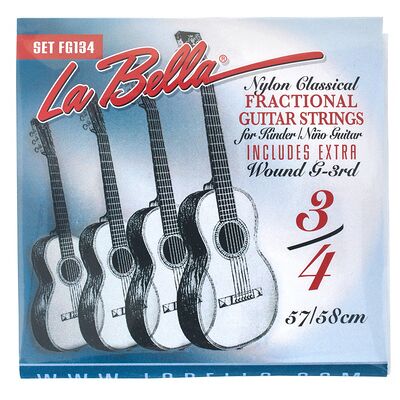 La Bella FG134 3/4 Guitar Nylon La Bella FG134 3/4 Guitar Nylon