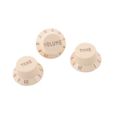 Fender Aged Strat Knobs aged white Fender Aged Strat Knobs aged white