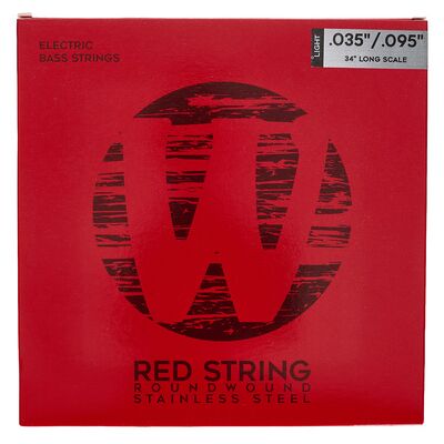 Warwick Red Strings Bass Set Light Warwick Red Strings Bass Set Light
