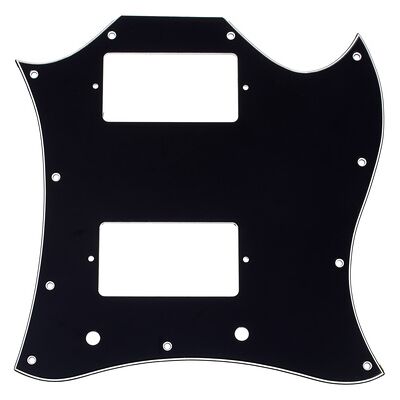 Göldo Pickguard Double Cut XSM3B Schwarz Göldo Pickguard Double Cut XSM3B Schwarz