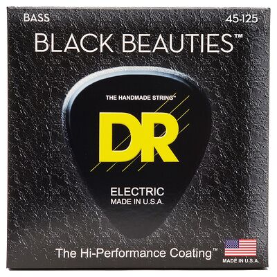 DR Strings Black Beauties BKB5-45 DR Strings Black Beauties BKB5-45