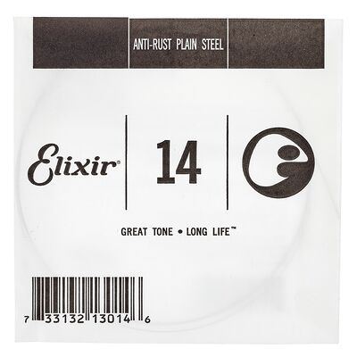 Elixir .014 Plain Steel Elixir .014 Plain Steel