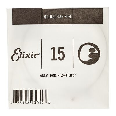 Elixir .015 Plain Steel Elixir .015 Plain Steel