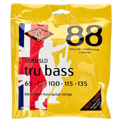 Rotosound RS885LD Black Nylon Rotosound RS885LD Black Nylon