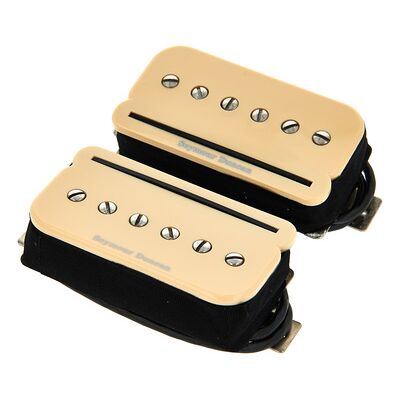 Seymour Duncan SHPR-1S-P-Rails Humbucker Set Creme Seymour Duncan SHPR-1S-P-Rails Humbucker Set Creme