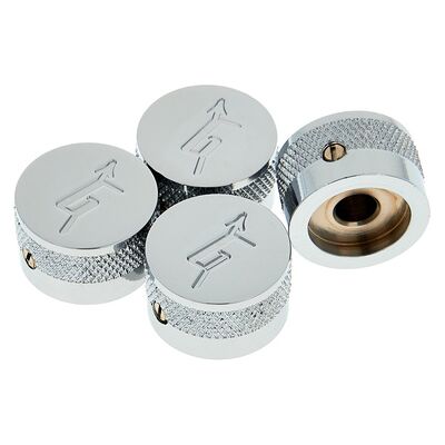Gretsch Potiknob Set Chrome Chrom Gretsch Potiknob Set Chrome Chrom